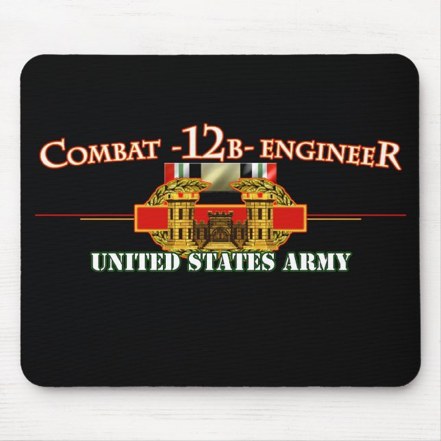 Mousepad Engenheiro do combate 12B (Frente)