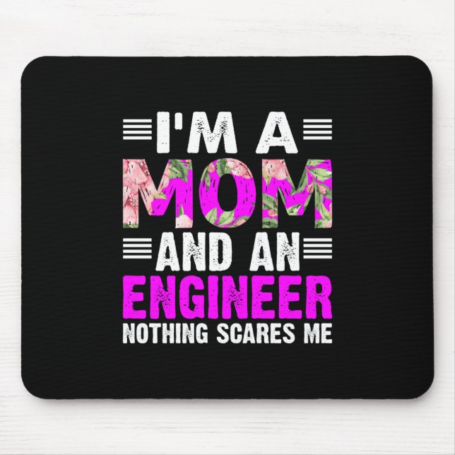 Mousepad Engenheiro É Mãe E Engenheiro (Frente)