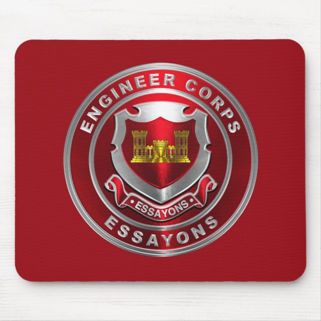 Mousepad Engenheiro Essayons (Frente)