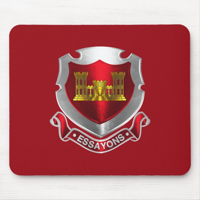 Mousepad Engenheiro Essayons (Frente)