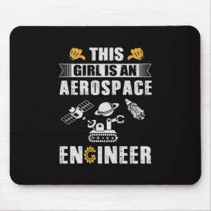 Mousepad Engenheiro Esta Garota É Um Engenheiro Aeroespaci