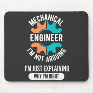 Mousepad Engenheiro Mecânico Engraçado, Engenharia Mecânica