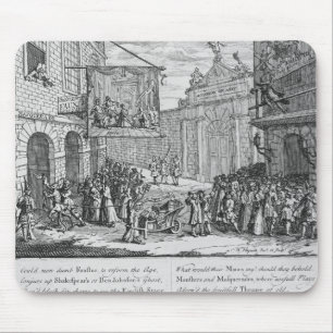 Mousepad Engenheiros e óperas, porta de Burlington, 1724