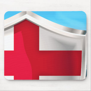 Mousepad England Shield