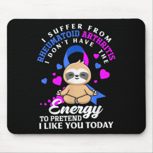 Mousepad Engraçada Lama Que Sofro Da Guerra Da Artrite Reum