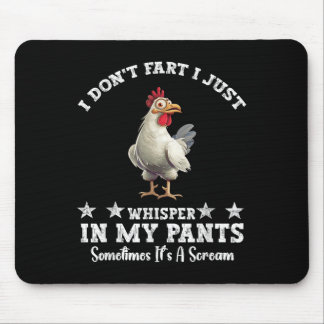 Mousepad Engraçada Lover de Frango Eu não Desconfio que eu