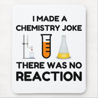 Mousepad Engraçada piada de química para amantes da ciência