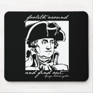 Mousepad Engraçado 4 De Julho 4 George Washington Foole
