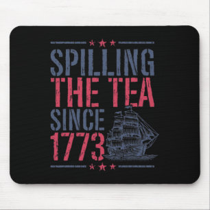 Mousepad Engraçado 4 De Julho Esmagando O Chá Desde 1773 Am