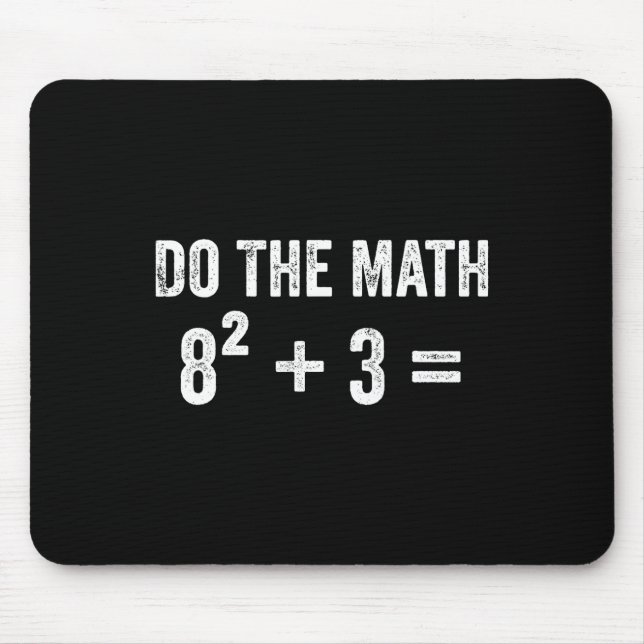 Mousepad Engraçado 67 Meme Matemática Seis Sete Piada Profe (Frente)