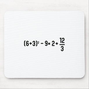 Mousepad Engraçado 67 Meme Pemdas Professor de Matemática E