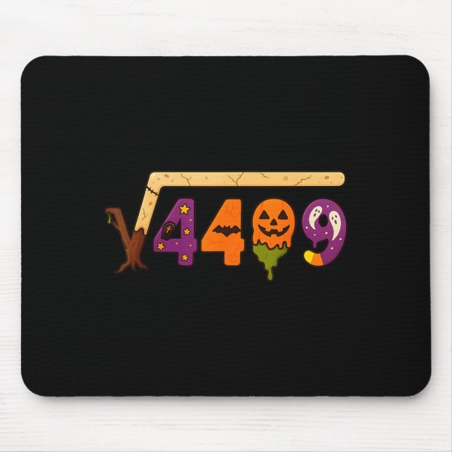 Mousepad Engraçado 67 Meme Professor de Matemática 6 7 Hall (Frente)