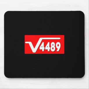 Mousepad Engraçado 67 Meme Raiz Quadrada 4489 Gíria Profess