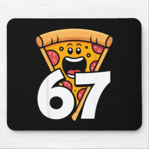 Mousepad Engraçado 67 Meme Seis Sete Humor Comida Zza 