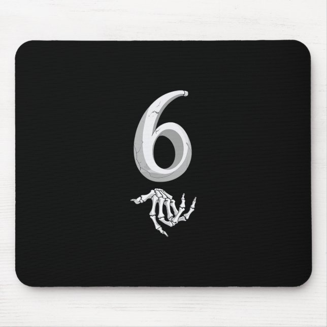 Mousepad Engraçado 67 Seis Sete Meme Casal Correspondente H (Frente)