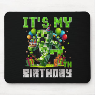 Mousepad Engraçado 7 de 7 anos de idade Criança de Jovem de