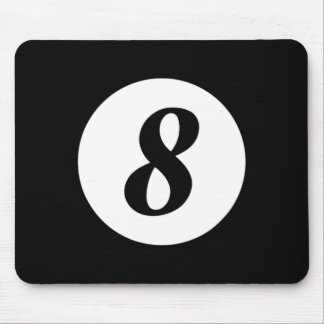 Mousepad Engraçado 8 Ball Magic Billiards Piscina Preguiços