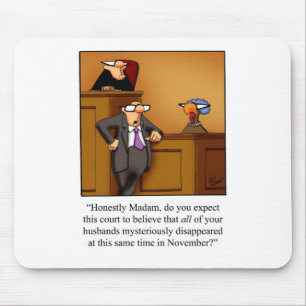 Mousepad Engraçado Ação de Graças à Turquia!