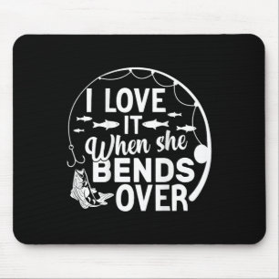 Mousepad Engraçado, adoro-o quando se inclina (em Ck)