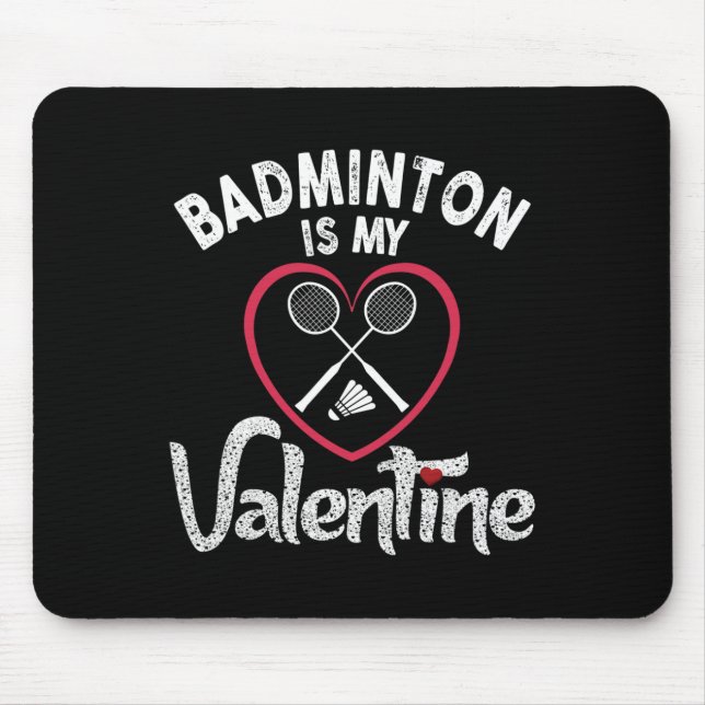 Mousepad Engraçado Badminton É Meu Jogador De Treinador De  (Frente)