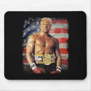 Mousepad Engraçado Boxer Trump Trump Rocky Meme