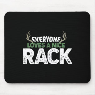 Mousepad Engraçado Caçando Bons Rack-Antlers Deer Hunter Hu