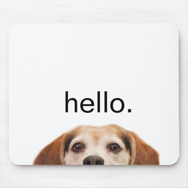 Mousepad Engraçado Cachorro Sócio Cito Citação Animal Moder (Frente)