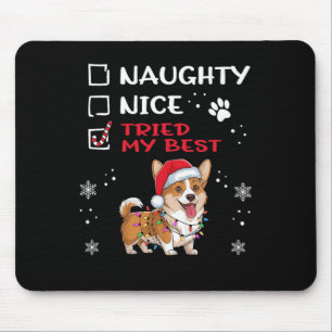 Mousepad Engraçado Cardigan Welsh Corgi Cachorro Naughn