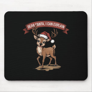 Mousepad Engraçado citação de Natal - Caros Papais noeis Qu