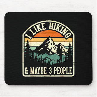 Mousepad Engraçado como caminhar e talvez 3 pessoas ao ar l