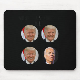 Mousepad Engraçado Comprar Carrinho Trump Biden Votação