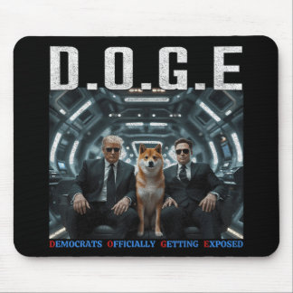 Mousepad Engraçado D.o.g. e Doge Democrats Oficialmente Obt
