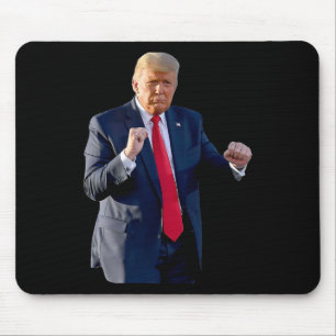 Mousepad Engraçado Dança De Trump Como Um Feliz Votando Tru