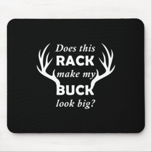 Mousepad Engraçado Deer Caçando Rack Grande