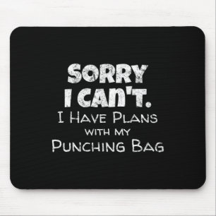 Mousepad Engraçado Design de Cotação de Boxing - Mem Boxer