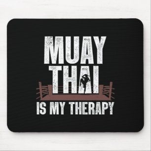 Mousepad Engraçado Design Tailandês Muay para Homens Mulher