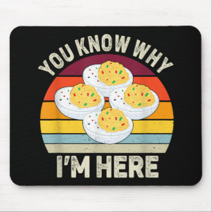 Mousepad Engraçado Dia de Ação de Graças Ovos Devidos Você