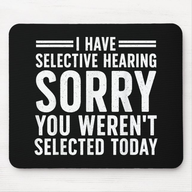 Mousepad Engraçado Dito Arte Para Pessoas Sarcásticas Homen (Frente)