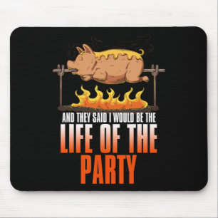 Mousepad Engraçado Dizer Rostado Porco Rotisserie Pork Love