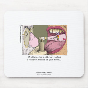 Mousepad Engraçado do Meu Dentista Judeu