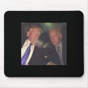 Mousepad Engraçado E Biden Fumando