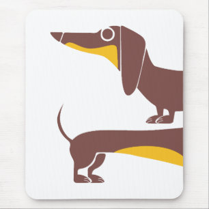 Mousepad Engraçado e fofo dachshund para os pais de cães lo
