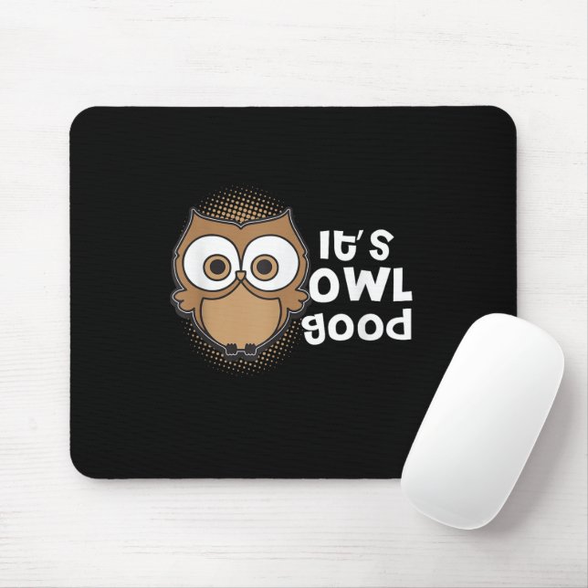 Mousepad Engraçado É um bom presente para amantes de animai (Com mouse)