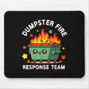 Mousepad Engraçado Equipe de Resposta a Incêndios Engraçado