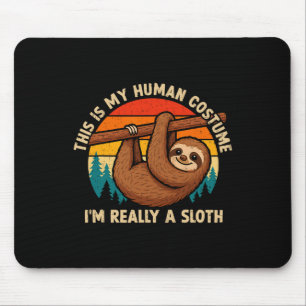 Mousepad Engraçado Este é o meu hábito humano Eu sou mesmo