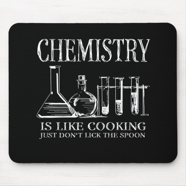 Mousepad Engraçado Estudantes De Ciência Química É Como Coz (Frente)