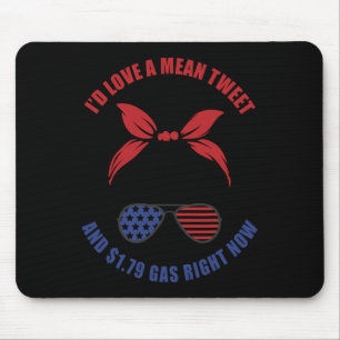 Mousepad Engraçado Eu Amaria Um Tweet Mau E 1.79 Gasolina C
