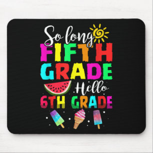 Mousepad Engraçado Fofo Tão Longo Quinto Ano Olá 6º Ano Fir