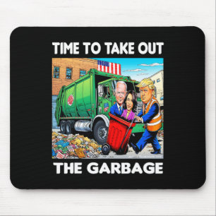 Mousepad Engraçado Garbyge Para Trump 2024 - Hora De Sair