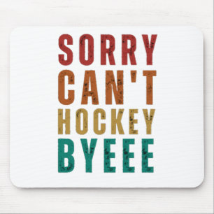 Mousepad Engraçado Hockey